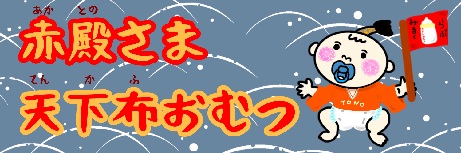 赤殿さま天下布おむつ